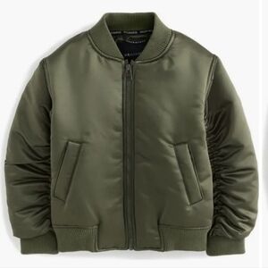 All Saints Olive Green Bomber Jacket